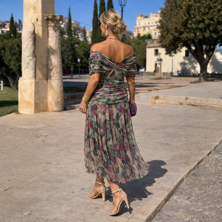 Mikaela | Robe Longue Élégante