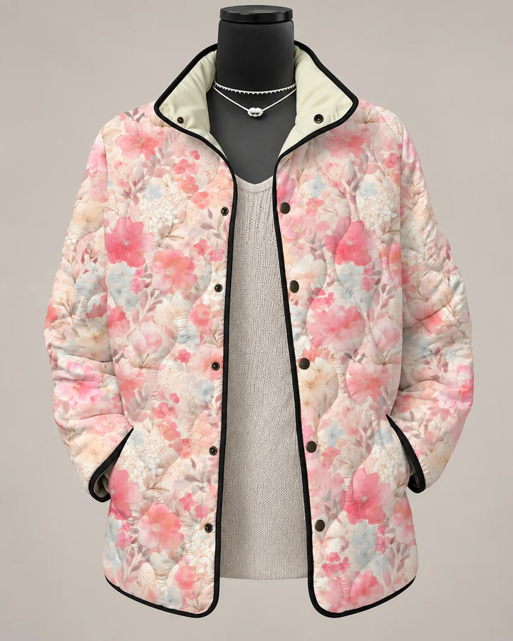 Rosalie | Veste Matelassée Jardin Doux