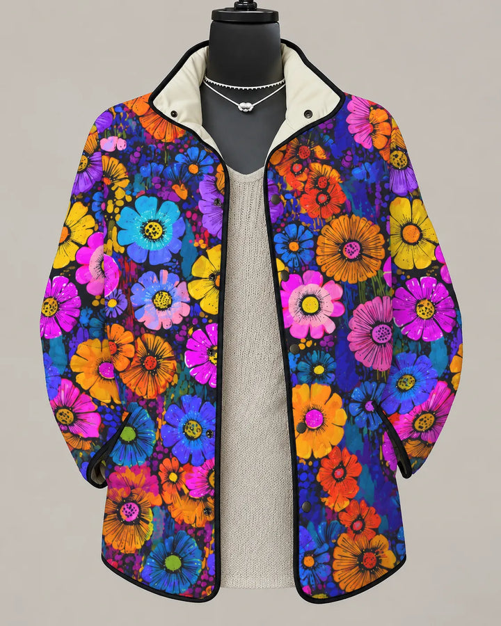 Celestine | Veste Imprimé Jardin Éclatant