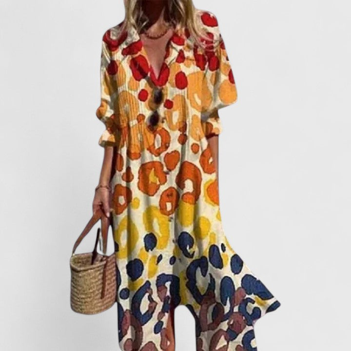 Viona | Robe bohème élégante