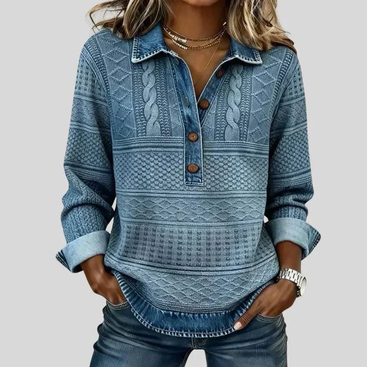 Azalea | Pull en Maille à Col