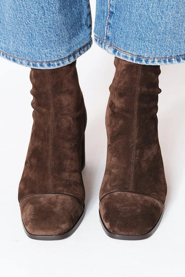 Margaux | Bottines Élégance Suédée