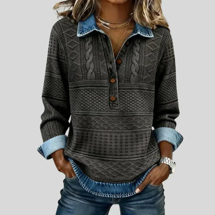 Azalea | Pull en Maille à Col