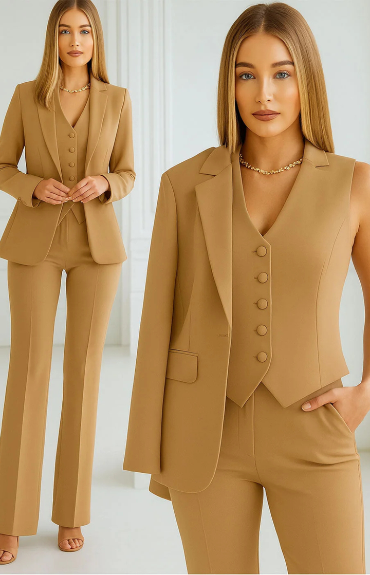 Cherry | Ensemble Élégant Trois Pièces