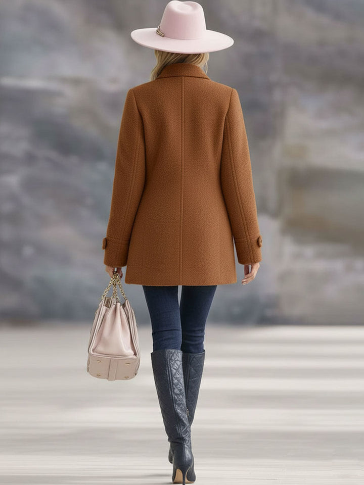 Rosalie | Veste polaire rose vintage zippée