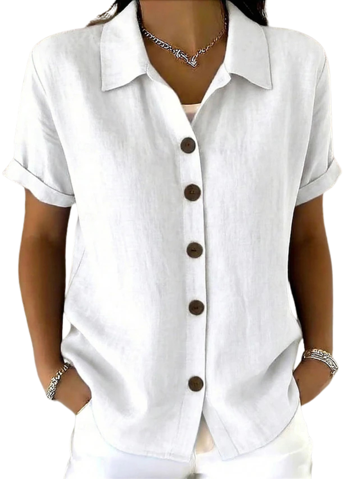 Gracie | Chemise Décontractée à Manches Courtes