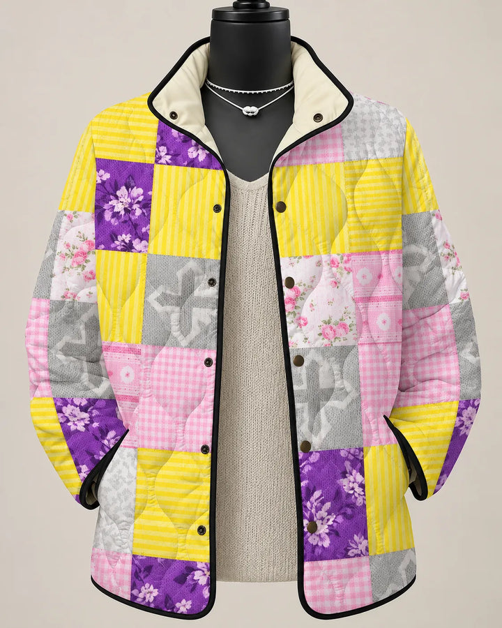 Celestine | Veste Imprimé Jardin Éclatant