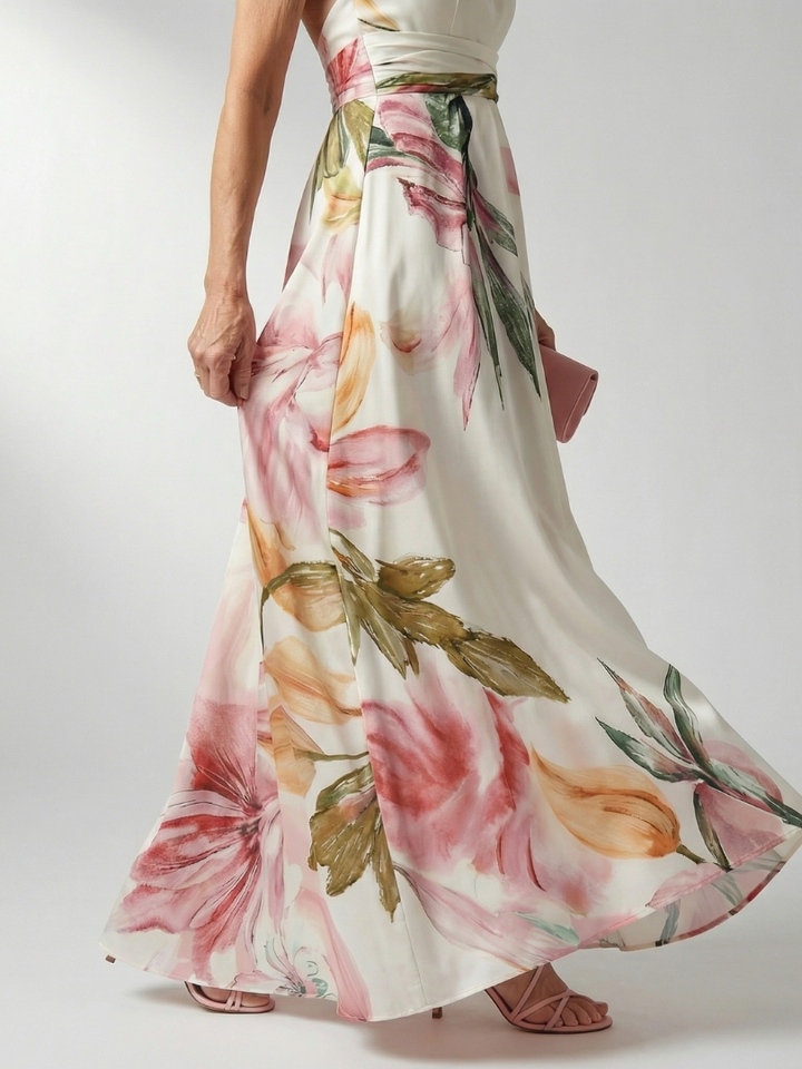 Maison Élise | Robe Maxi Fleurie Légère Amiel