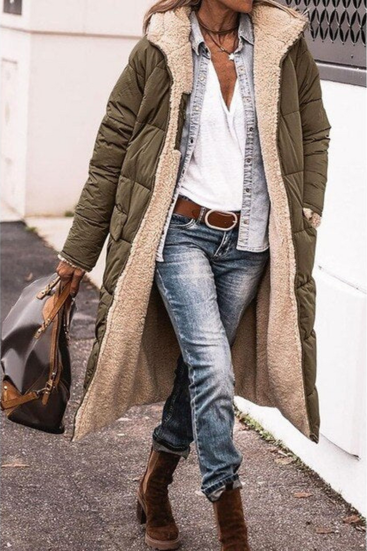 Laluna - Manteau réversible polyvalent