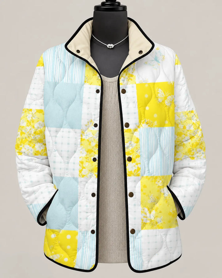 Marigold | Veste Imprimé Fleuri Joyeux