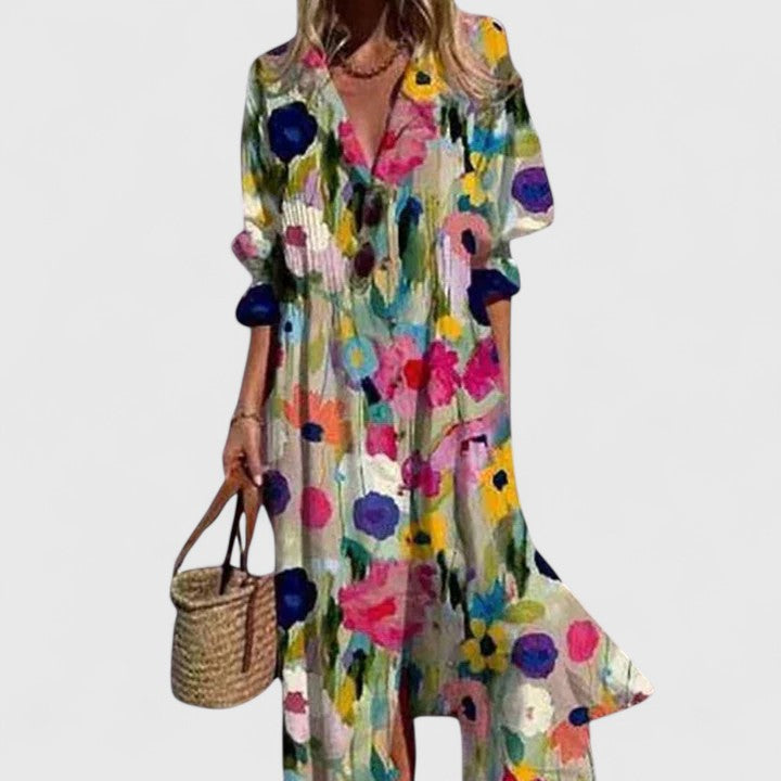 Viona | Robe bohème élégante