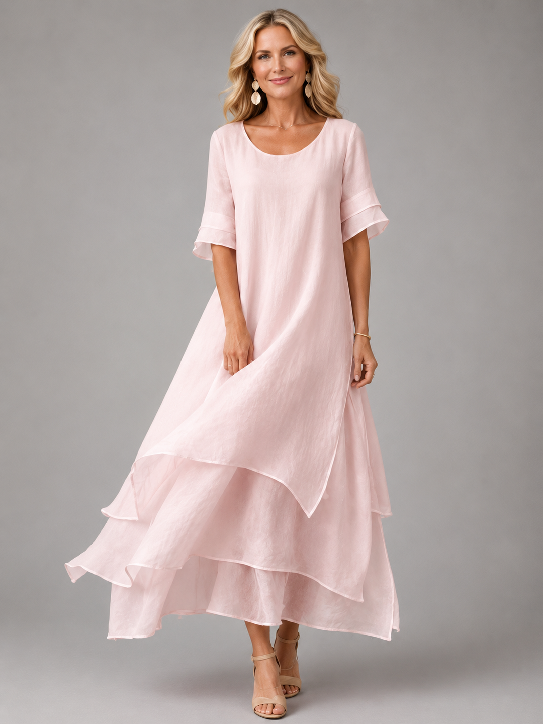 Liora | Robe Longue Fluide et Gracieuse