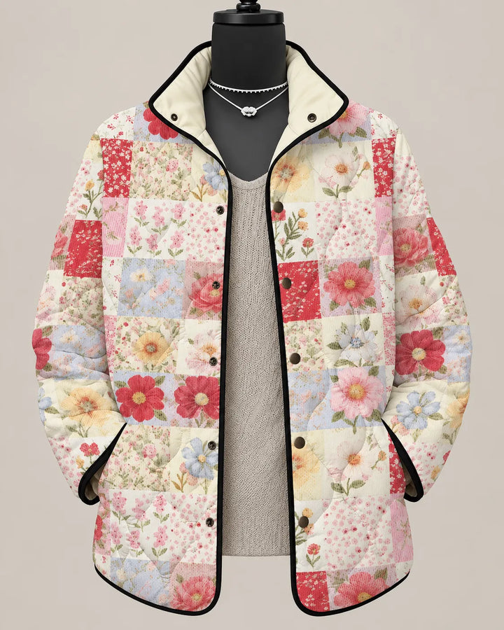 Rosalie | Veste Matelassée Jardin Doux