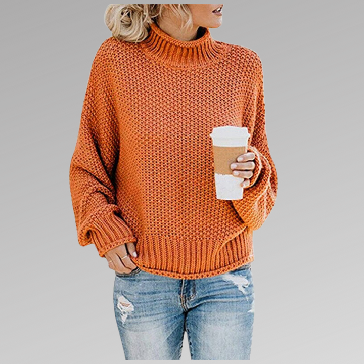 Pull Col Roulé Grosse Maille Juliette