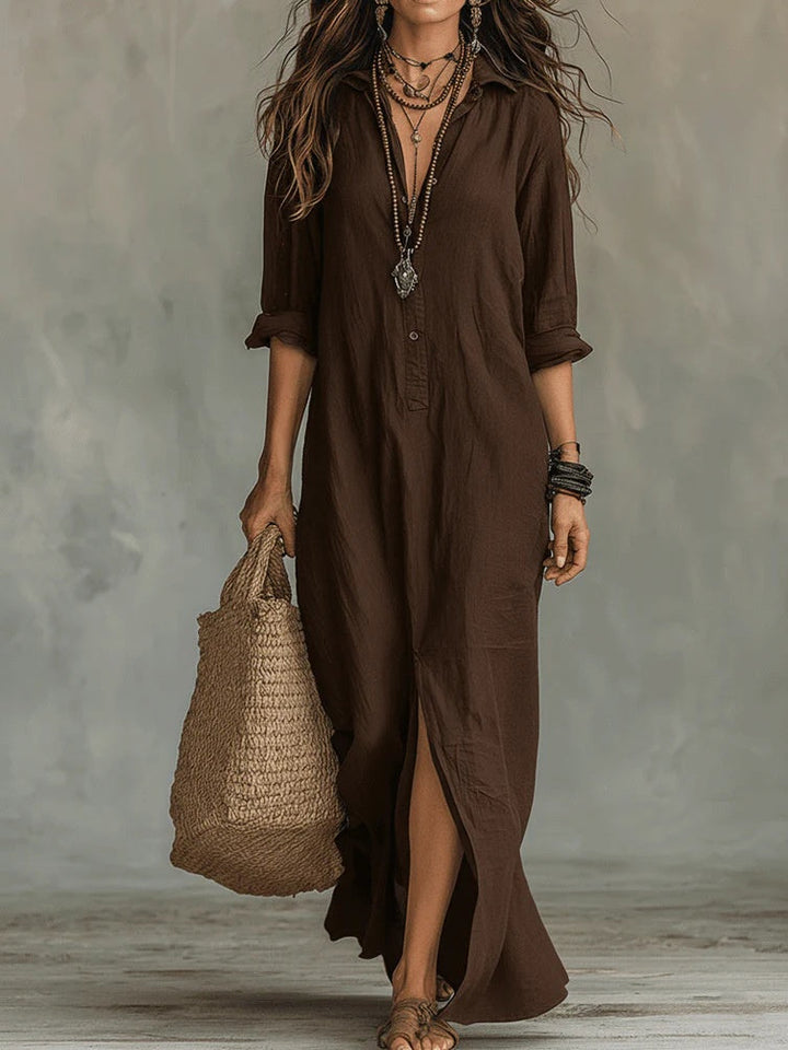 Willow | Robe Longue Facile à Silhouette Flatteuse