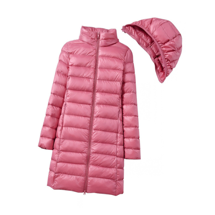 Feathra | Manteau légère à capuchon amovible