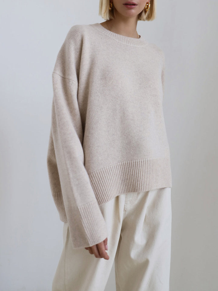Heidi | Pull Oversize à Col Rond