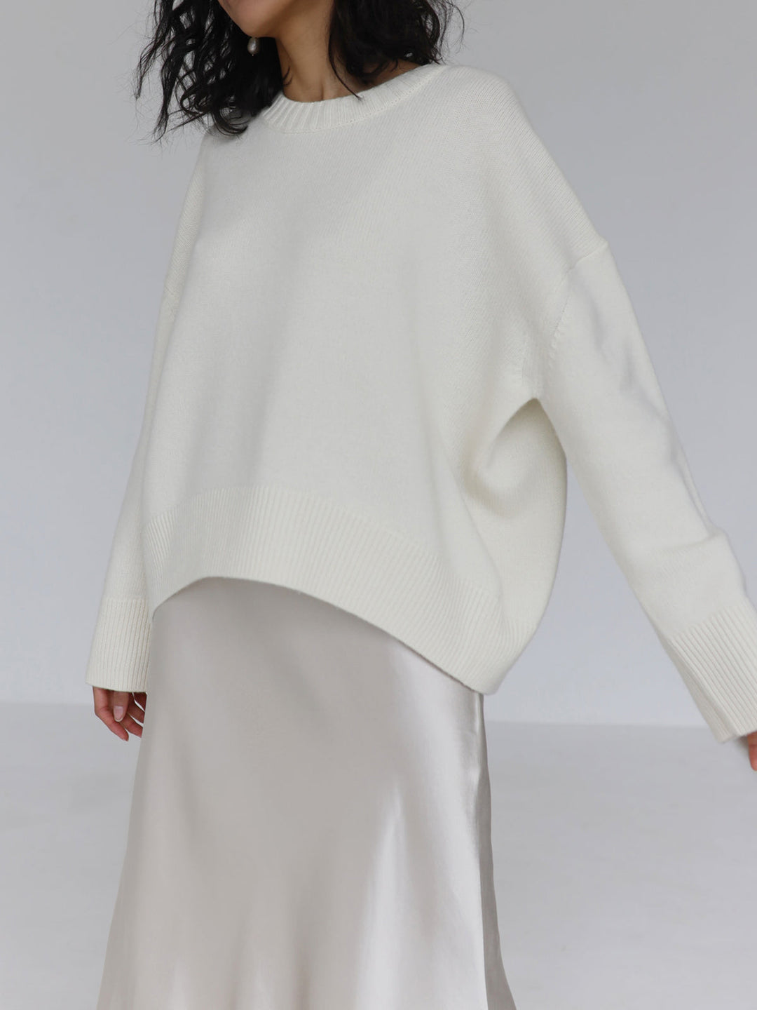 Heidi | Pull Oversize à Col Rond