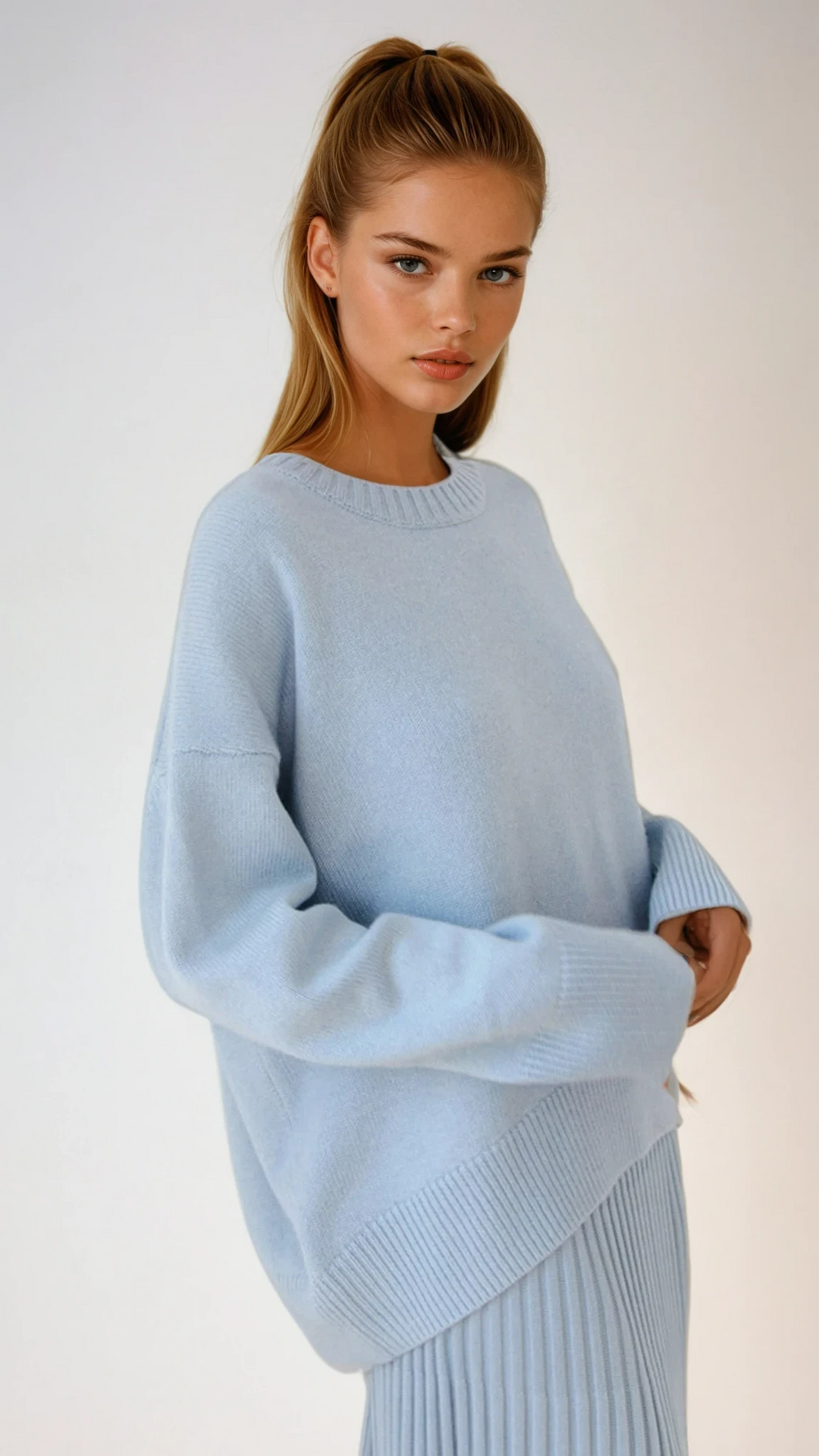 Heidi | Pull Oversize à Col Rond