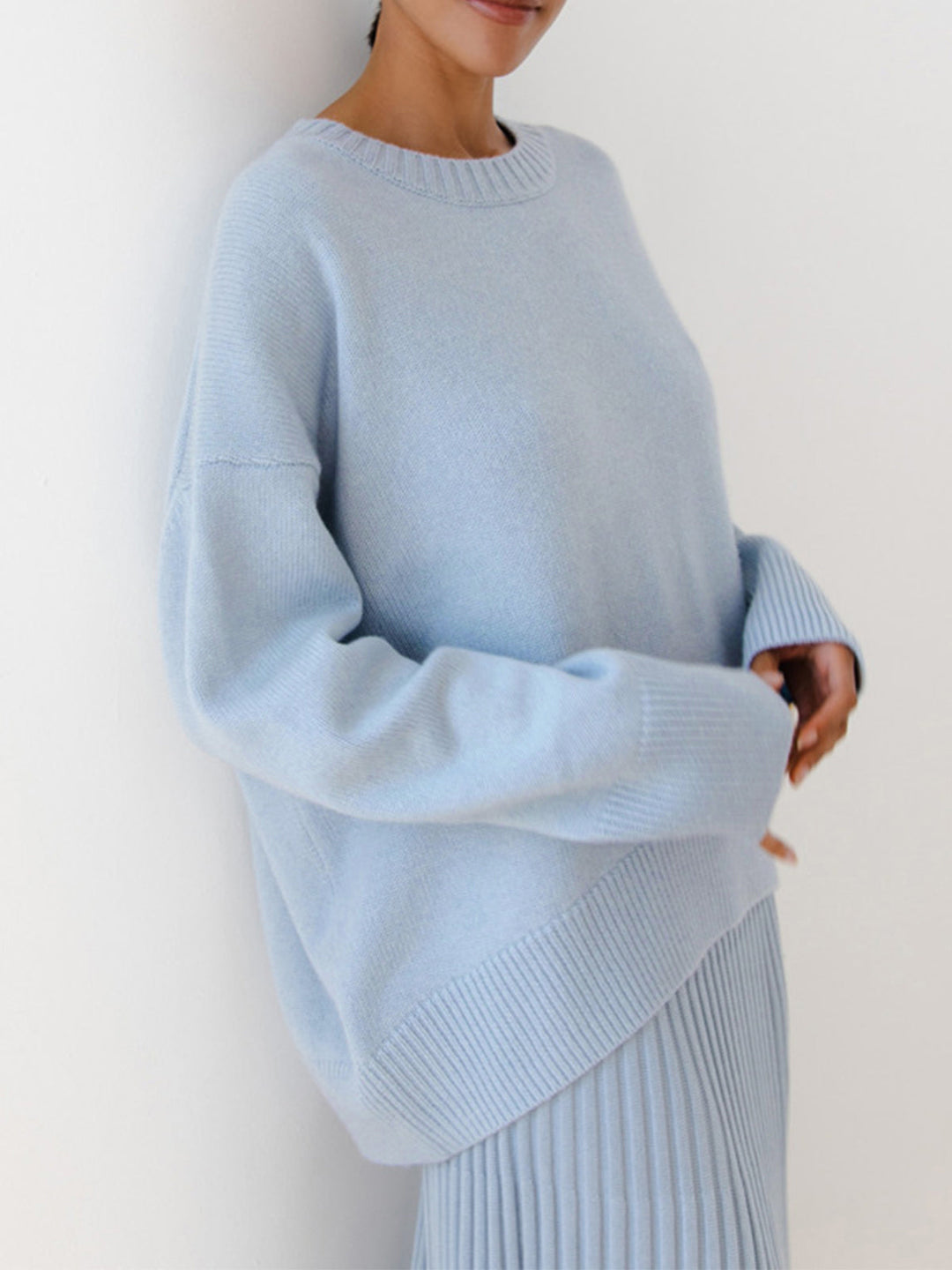 Heidi | Pull Oversize à Col Rond