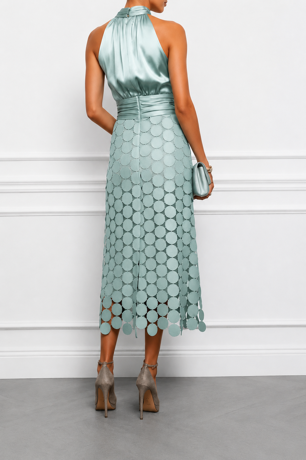 Nora | Robe Midi Élégante Sans Effort