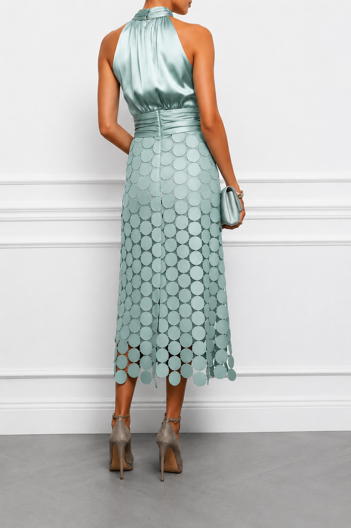 Nora | Robe Midi Élégante Sans Effort