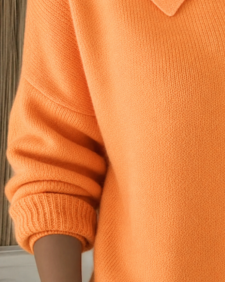 Sienna | Cardigan à Col Boutonné