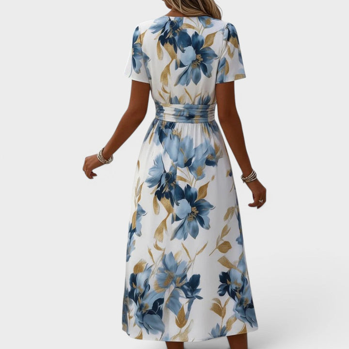 Denise | Robe Midi Flora