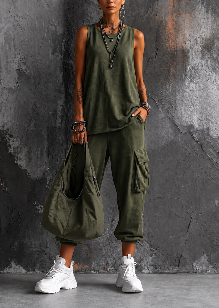 Maëlle | Ensemble décontracté au style urbain + Sac OFFERT