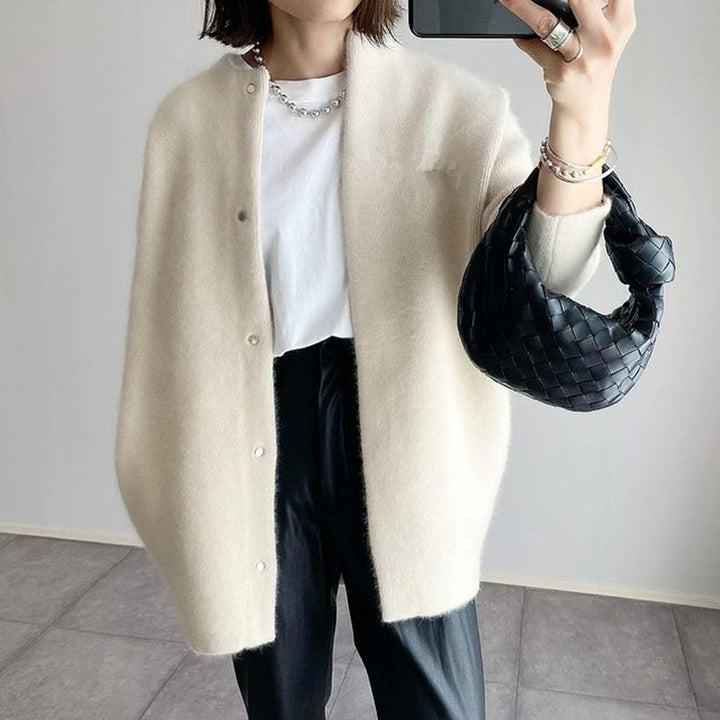 Cardigan femme en cachemire doux – élégant, léger et chaud pour un style raffiné