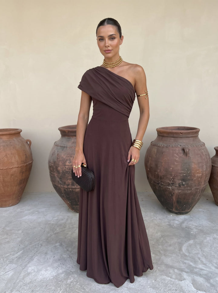 Robe Toledo en Soie Élégante pour Femme - Maison Élise
