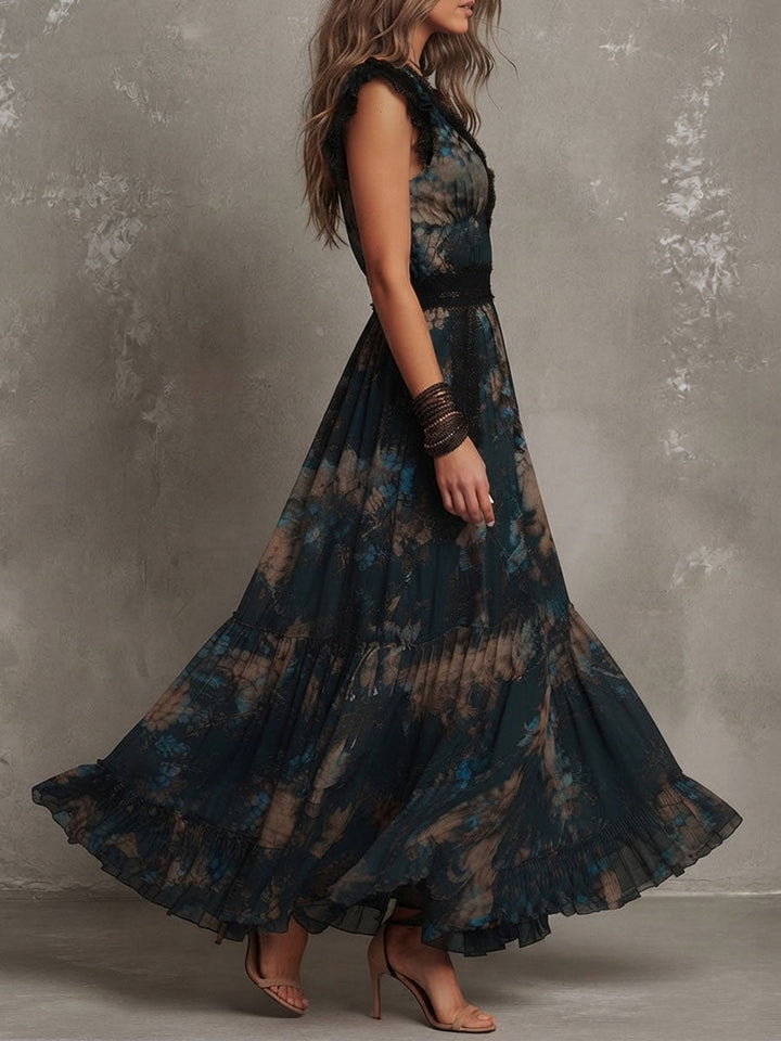 Wendy | Robe Longue Fleurie