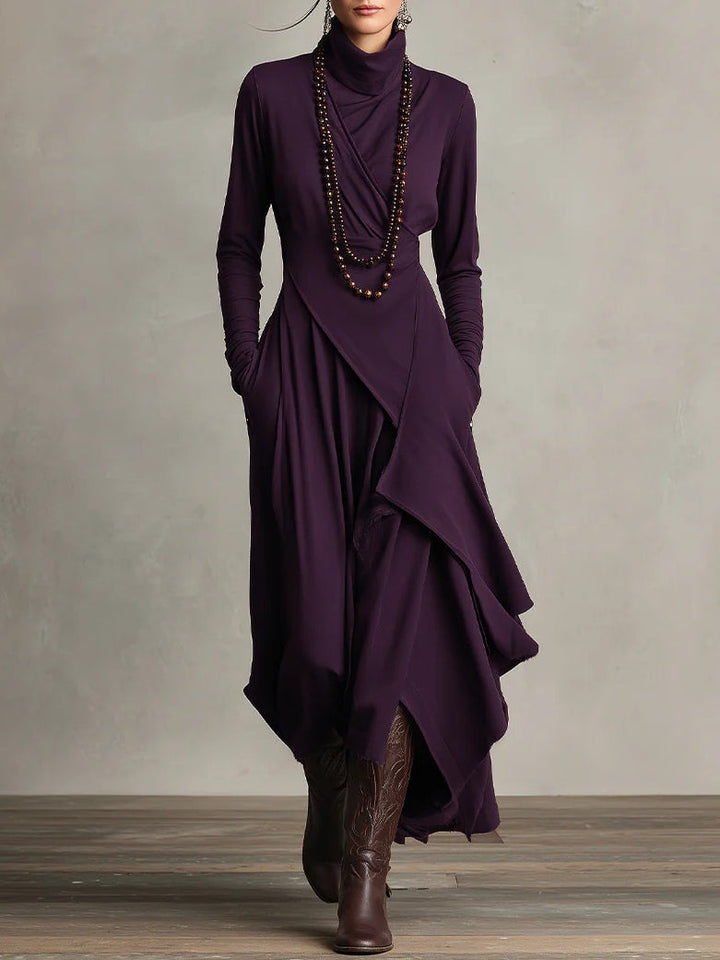 Robe Lausanne Longue À Col Roulé