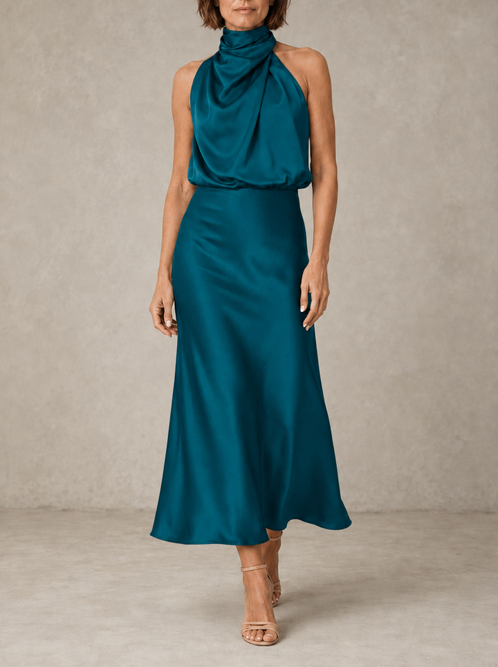 Harper | Robe de Soirée à Col Halter
