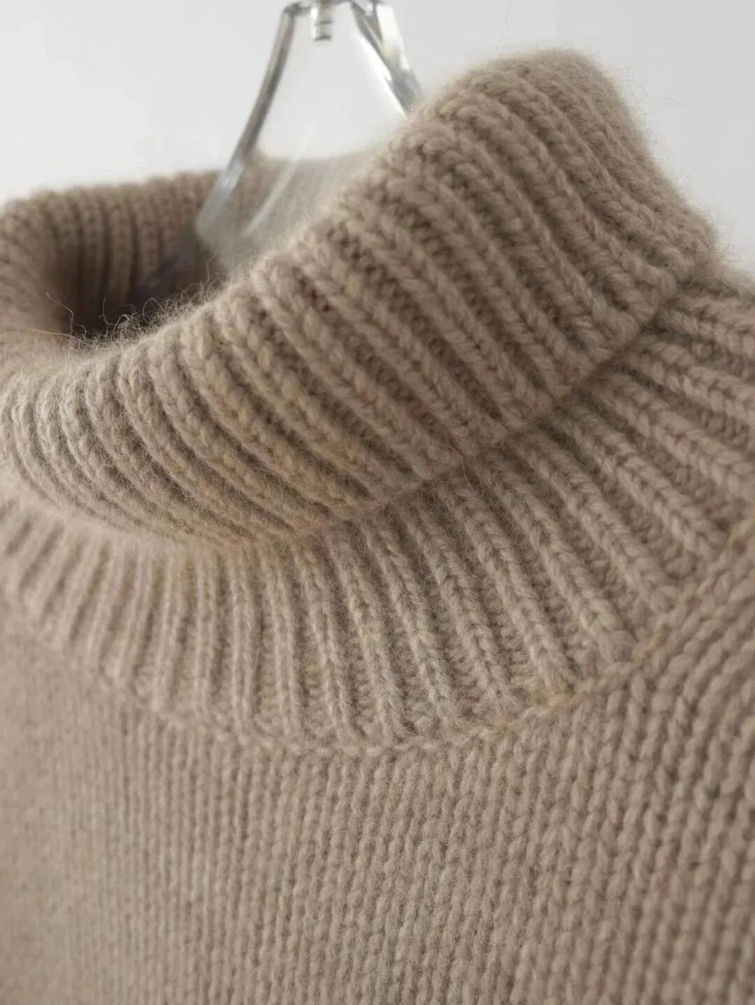 Maria | Pull Décontracté à Col Roulé