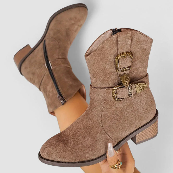 Rosa | Bottines Western Orthopédiques