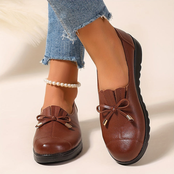 Rosalie | Mocassins Orthopédiques à Nœud
