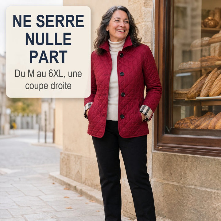 Veste Eleanor Whitmore — Matelassée Mi-Saison