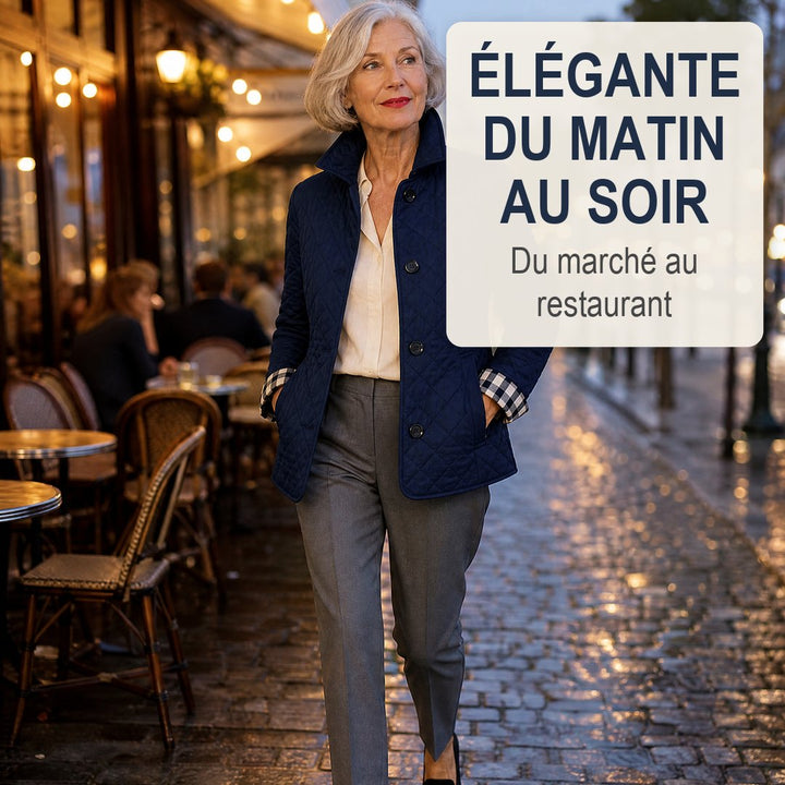 Veste Eleanor Whitmore — Matelassée Mi-Saison