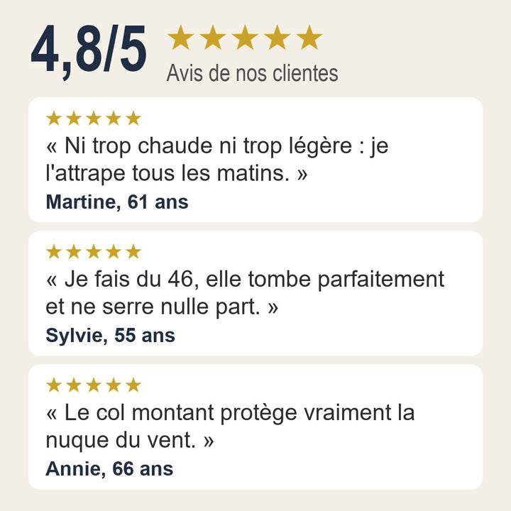 Veste Eleanor Whitmore — Matelassée Mi-Saison