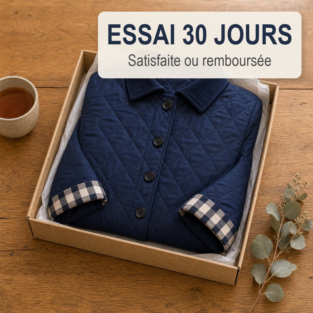 Veste Eleanor Whitmore — Matelassée Mi-Saison
