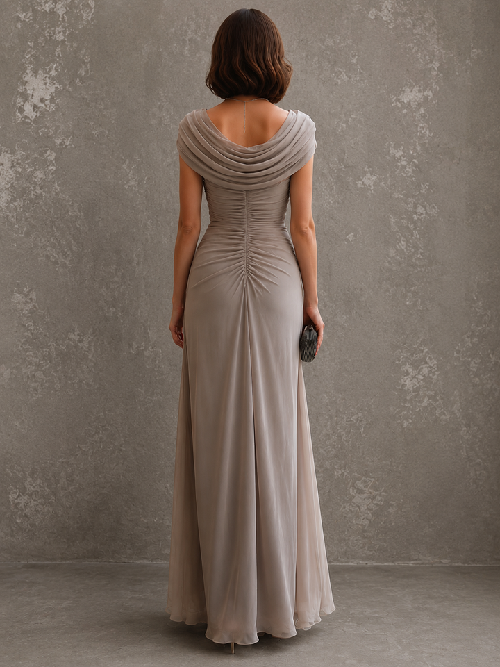 Jilliann | Robe Longue Fluide Élégante