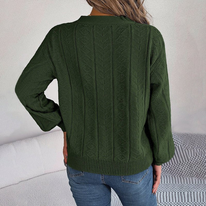 Louisa | Pull en Maille Torsadée Décontracté