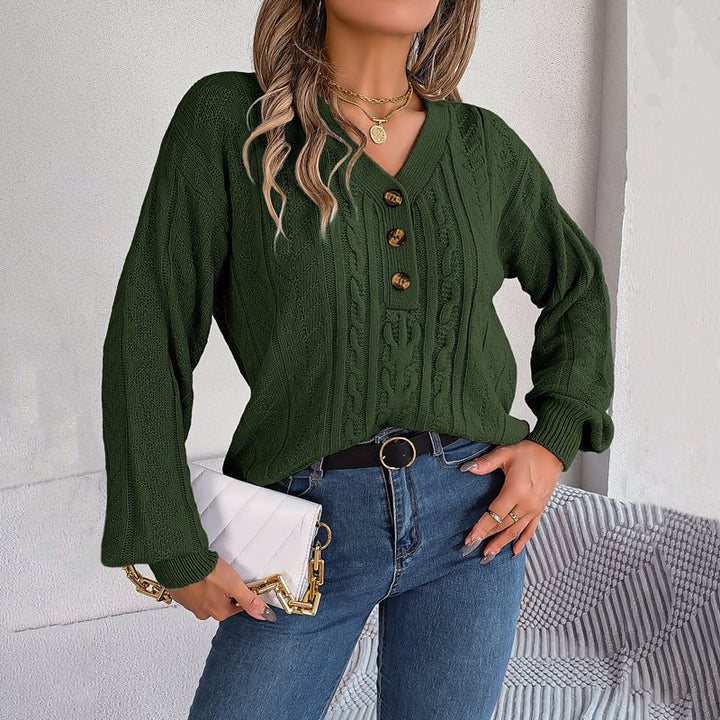Louisa | Pull en Maille Torsadée Décontracté