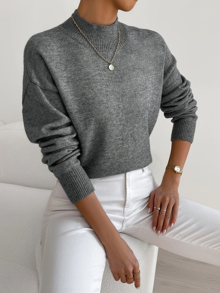 Maria | Pull Élégant à Col Roulé