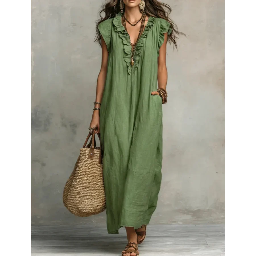 Zoey | Robe longue bohème