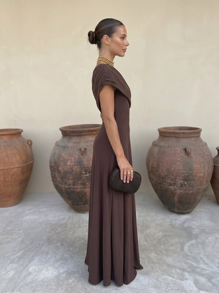Robe Toledo en Soie Élégante pour Femme - Maison Élise
