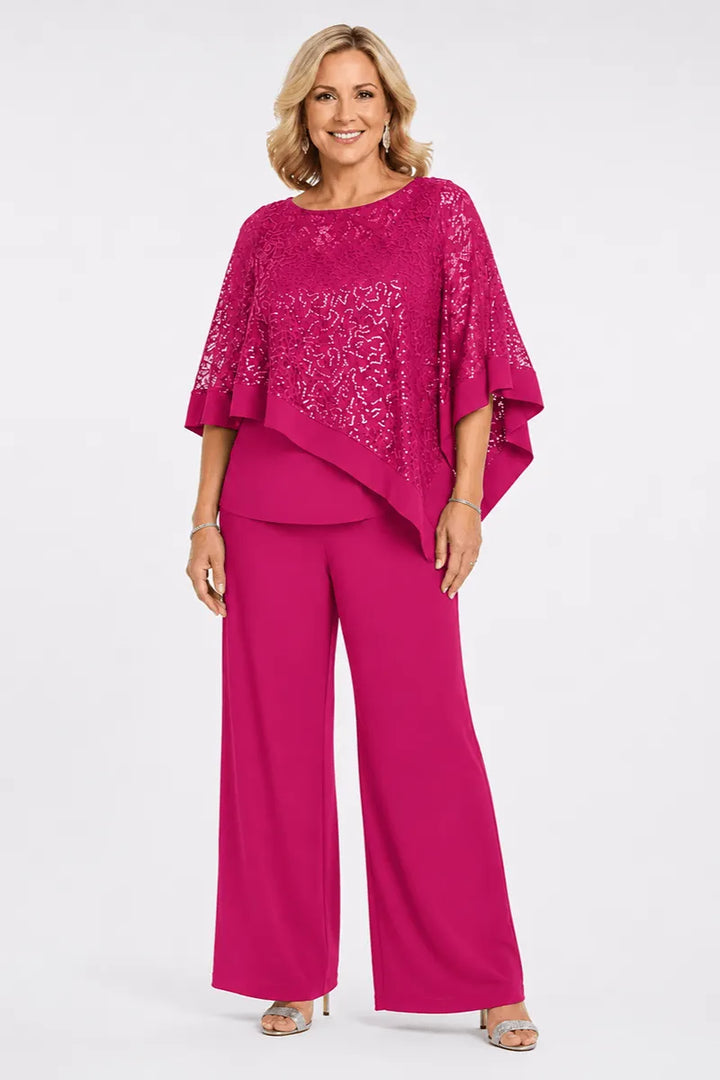 Lucile | Ensemble Cape à Paillettes