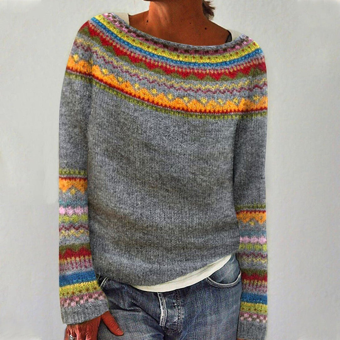 Noëlla | Pull Rétro en Maille