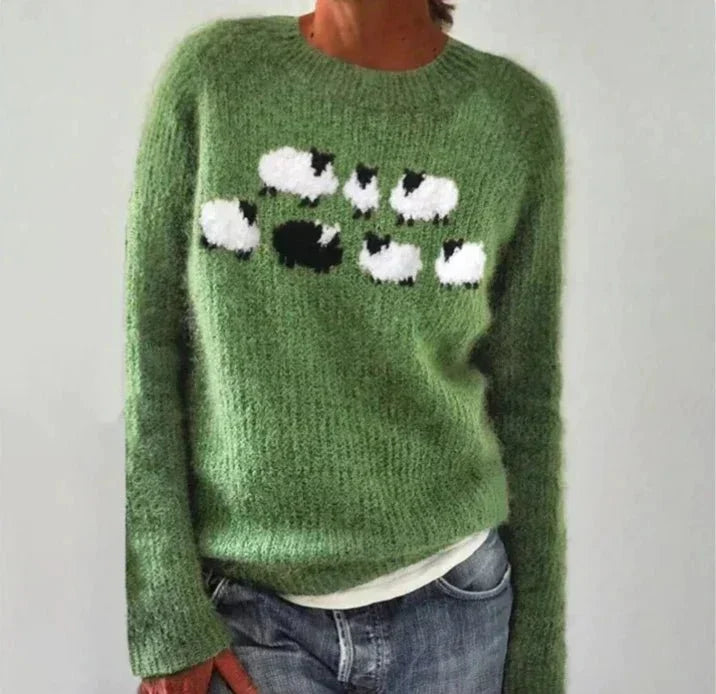 Noëlla | Pull Rétro en Maille